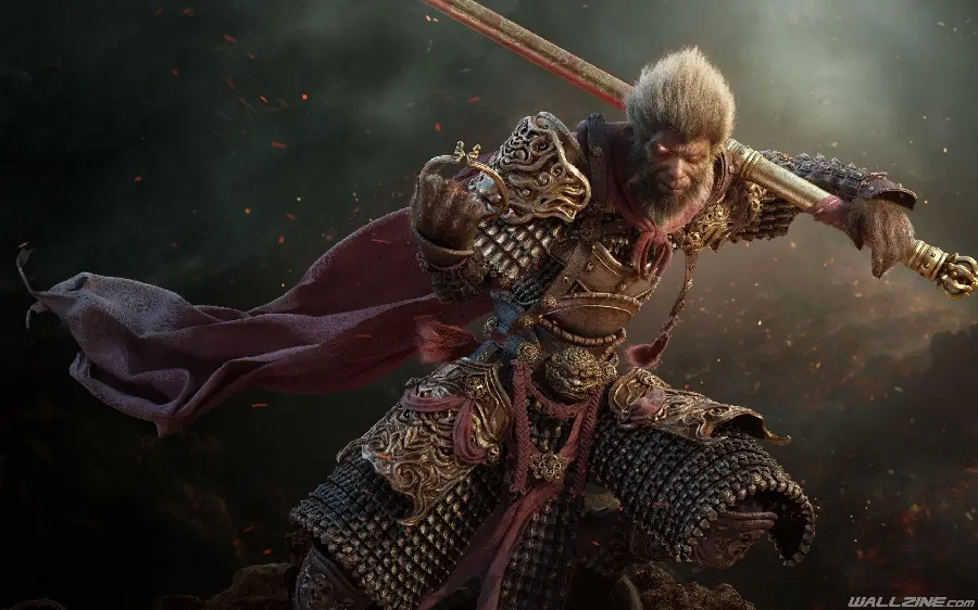Photo of the main character of the game Black Legend of Wukong