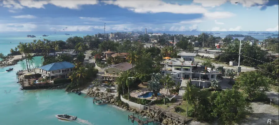 Photo of the urban environment in the game GTA 6 HD quality