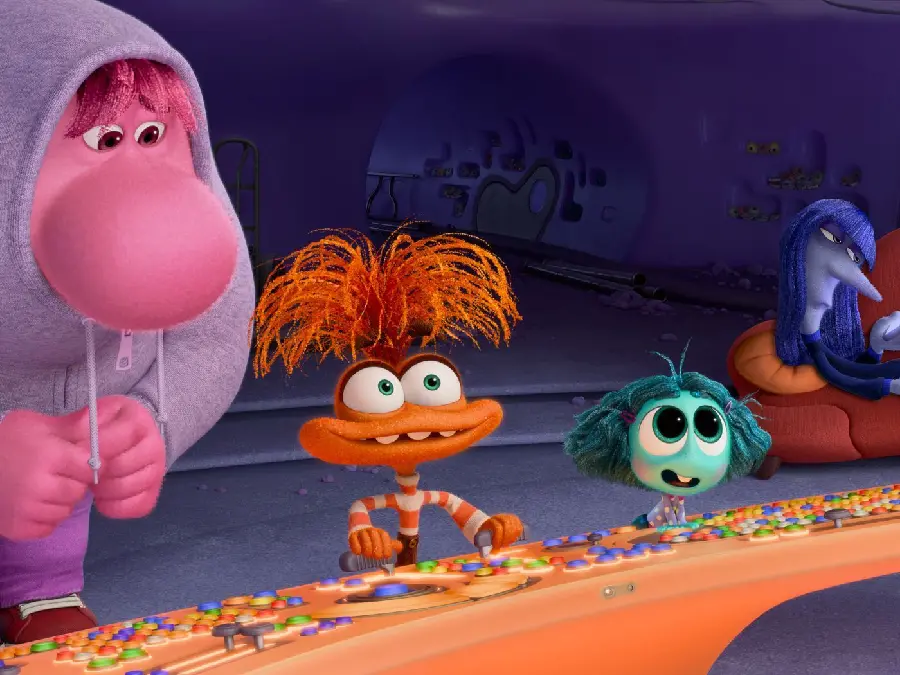 Download Attractive Pictures of the Animation Inside Out 2 
