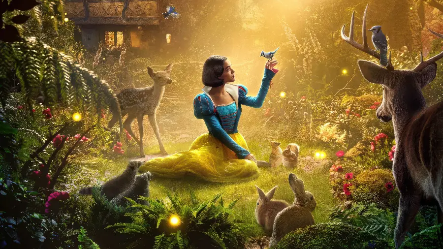 Snow White 4K Movie Background