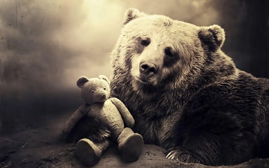 Free and high quality wallpaper of cute anime bears