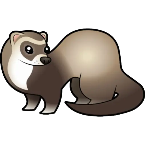 Otter background for use in cyberspace in PNG format