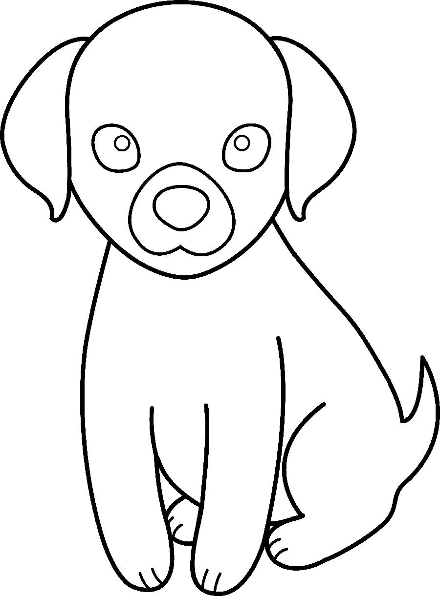 Profile PhotoFree Black and White Dog Drawing PNG