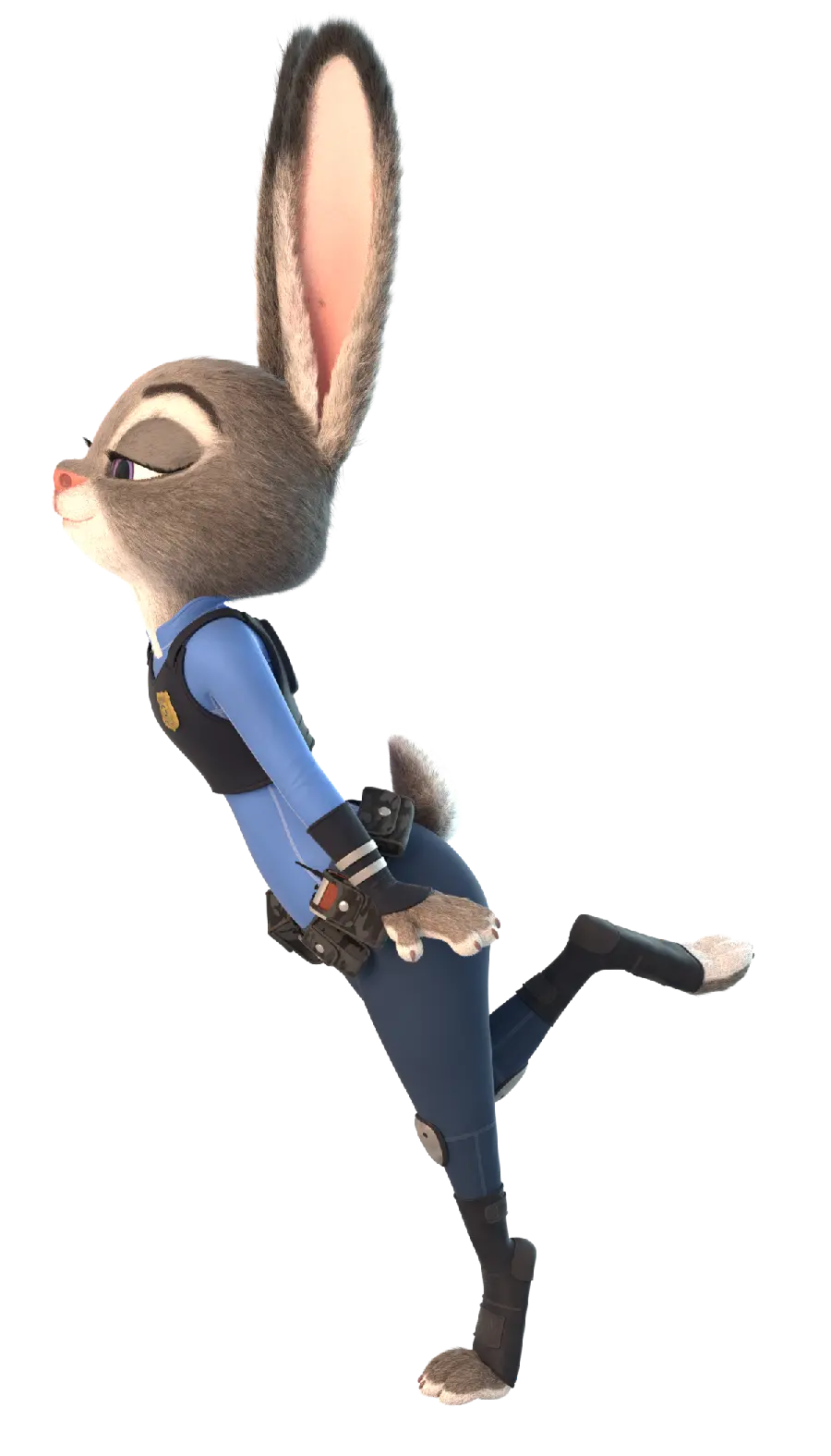 Stock Photo of Cartoon Rabbit from Popular Animation Zootopia PNG