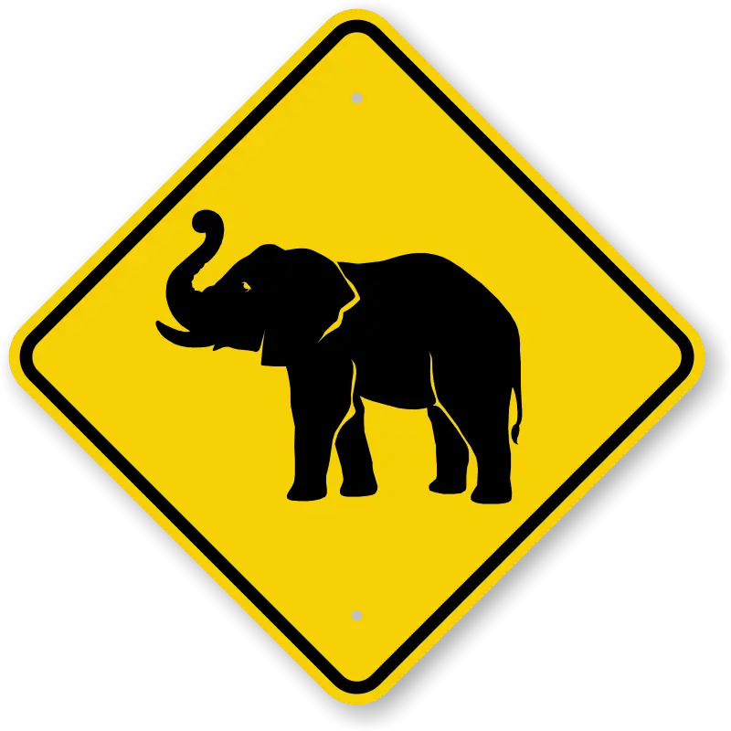 Simple Cartoon Elephant Download Template