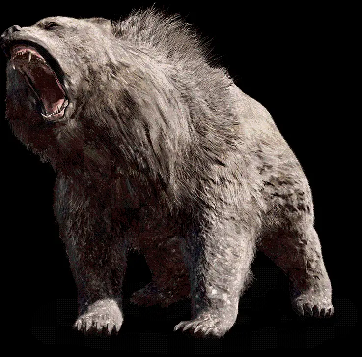 Extinct Bear Wallpaper Without Background PNG
