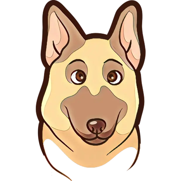 Wallpaper with high resolution of dog paintings for design