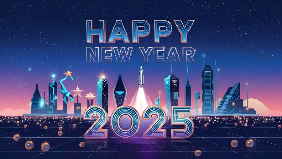 Congratulations 2025 Photo Text with Fantasy Background