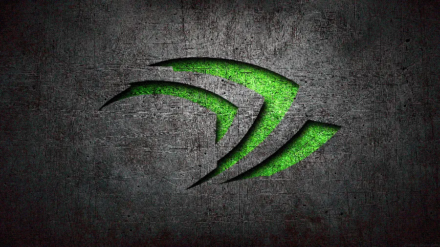 Beautiful High Quality Wallpaper of Green Nvidia Logo
