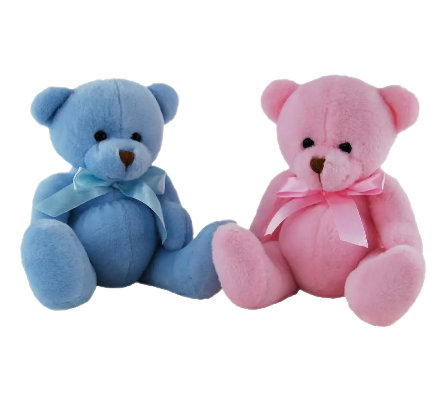Teddy Bears Wallpaper for Twins Room Boy and Girl PNG
