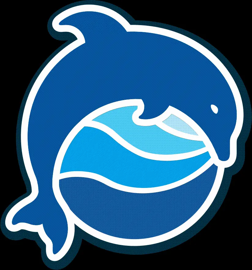 Dolphin PNG image for graphic designs