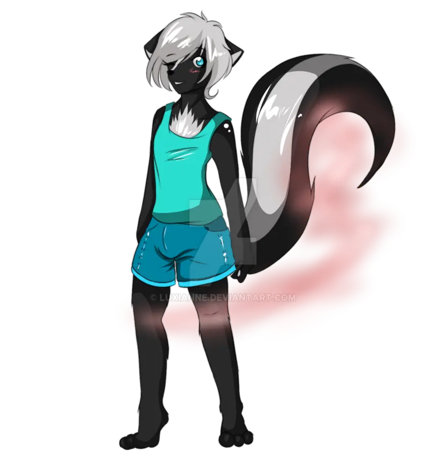 Super quality image of a stinky weasel PNG