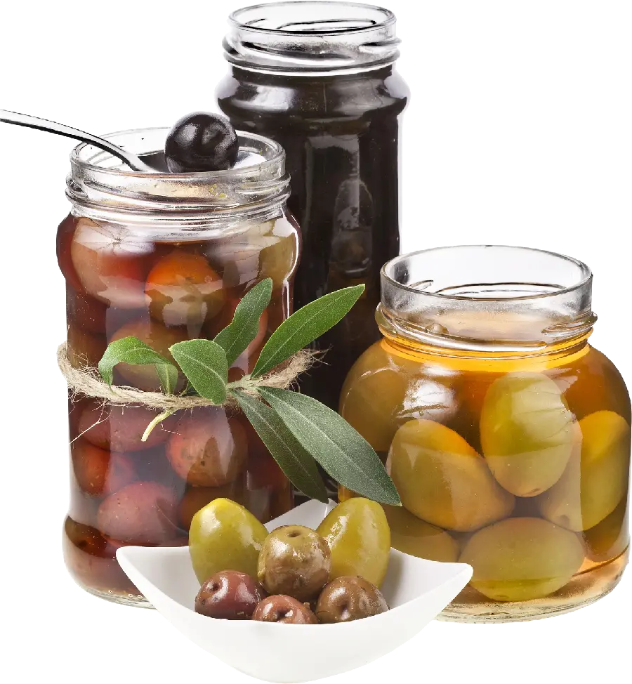 High Quality Olive Jar PNG Images for Advertising