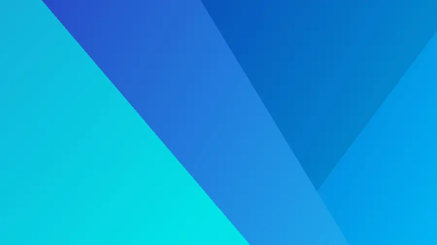 Calm blue gradient with a minimal and simple look