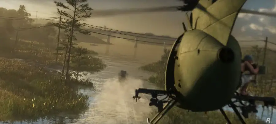 Photo of the flight scene in GTA 6 in HD quality