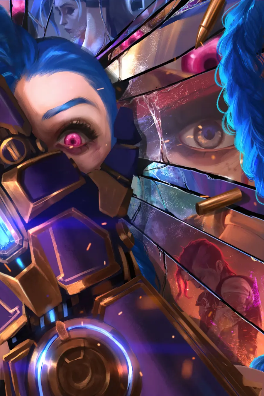Free Download Jinx Wallpaper and Madness Symbol