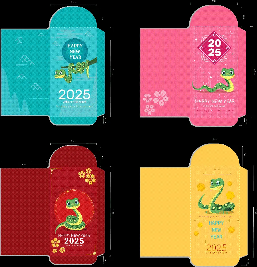 Download Happy New Year 2025 PNG Images Without Background