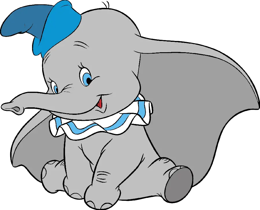 Funny Cartoon Elephant Image Without Background PNG