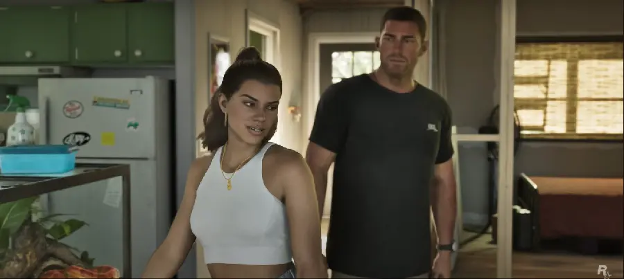 GTA 6 main characters Jason and Lucia photos in 4K quality