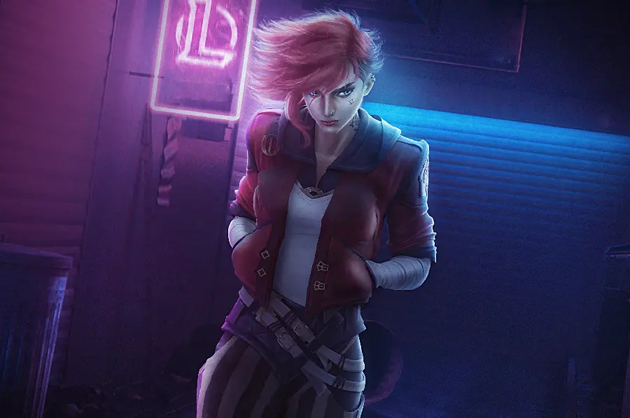 Vi Wallpaper for Strong Character Lovers