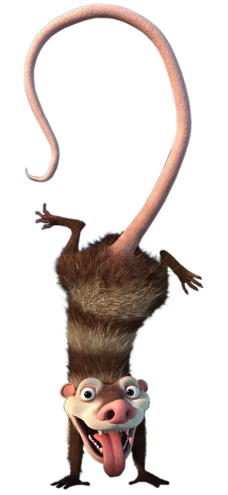 Furry wallpaper from the popular animated character Ice Age PNG