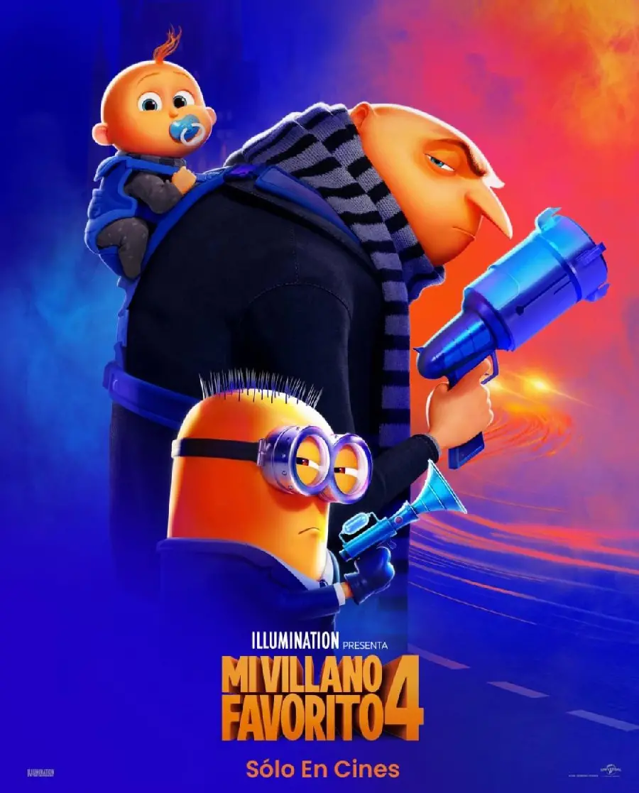Chinese anime cartoon photo Despicable Me 4