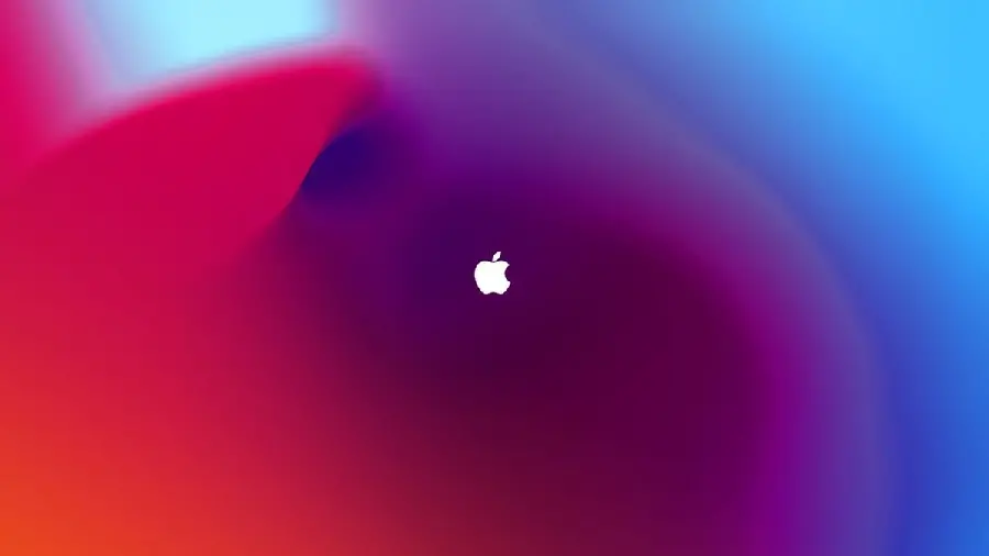 Modern Blue and Red Wallpaper Free Download