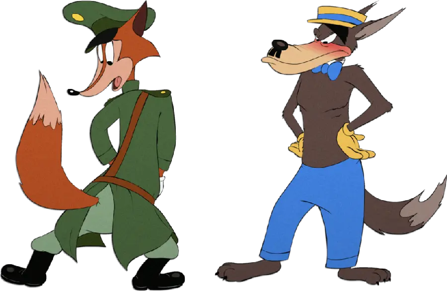 Download cool cartoon wolf image for WhatsApp profile