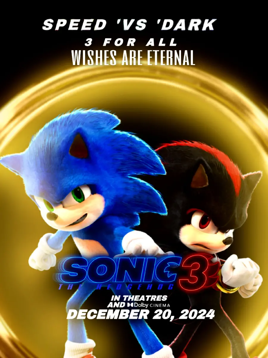 Sonic 3 and Shadow Movie