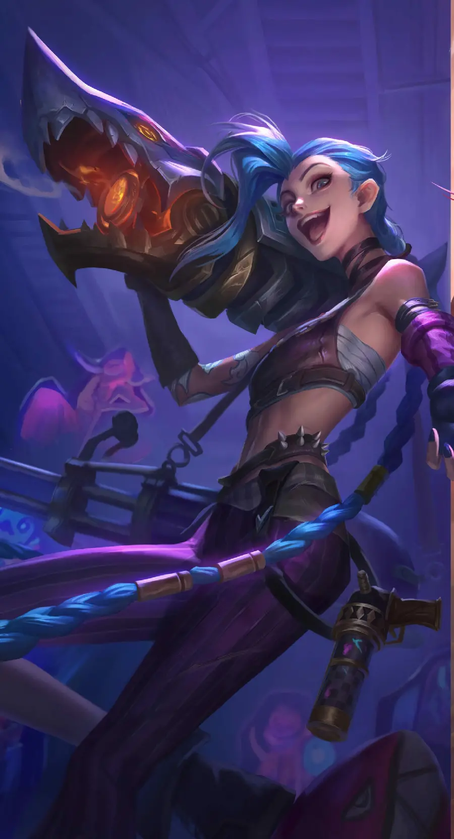 Download Jinx running image Xiaomi