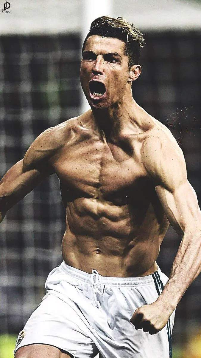 Ronaldo Sports Photos with Fit Body 4K