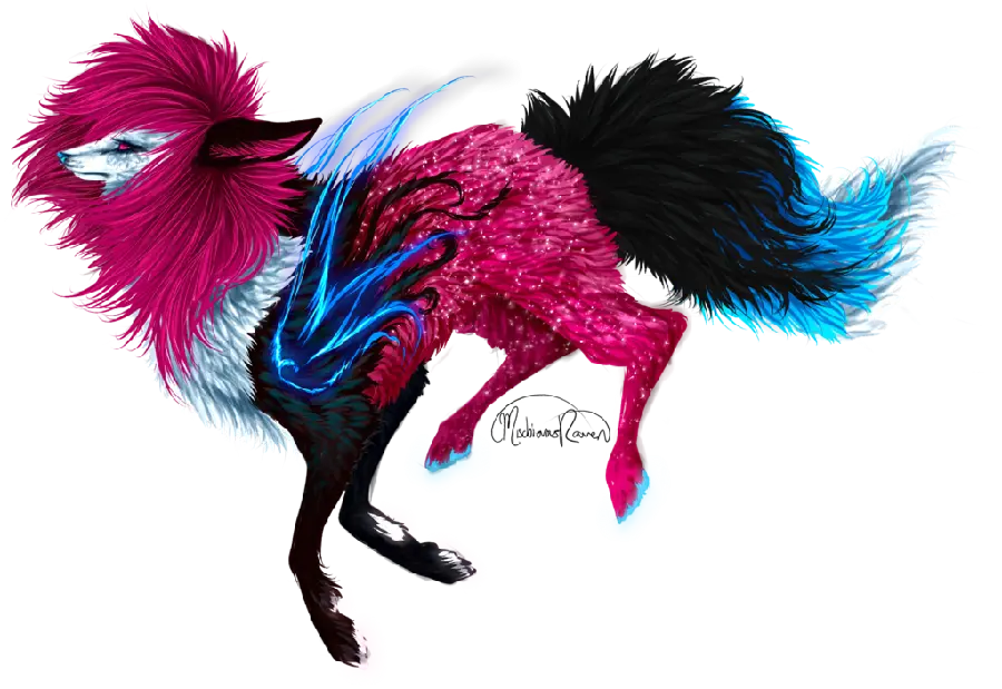 Fantasy and Legendary Jackal Girl Profile Image PNG