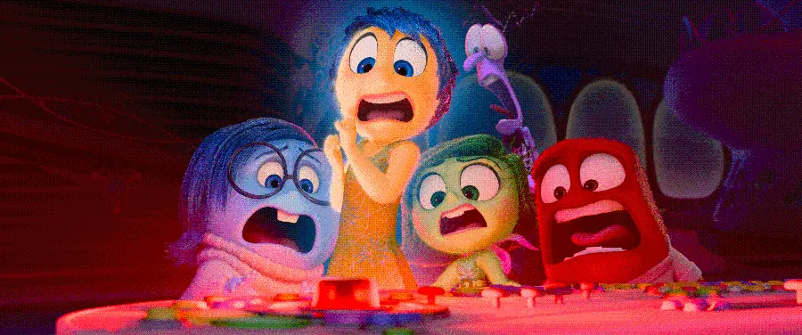 High-quality profile picture from the famous cartoon Inside Out 2 