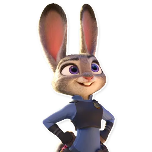 Judy Hopps Cartoon Rabbit Photo Famous Animation Zootopia PNG