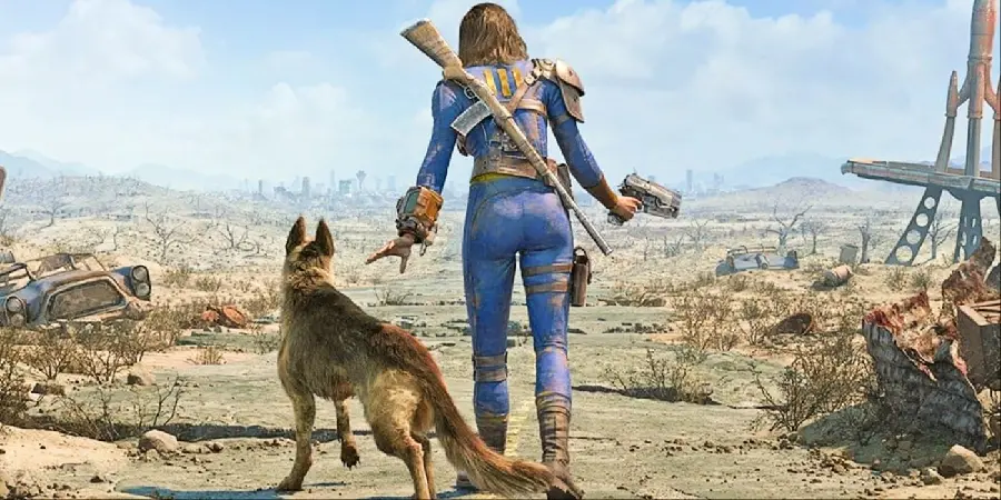 Fallout post-apocalyptic horror space series
