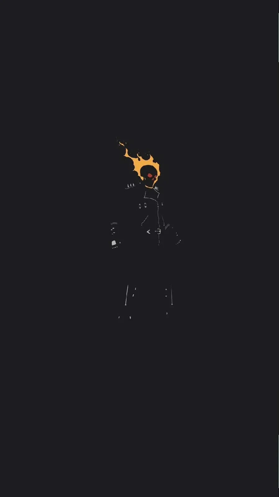 A dark image and a lonely man for your profile and mobile background
