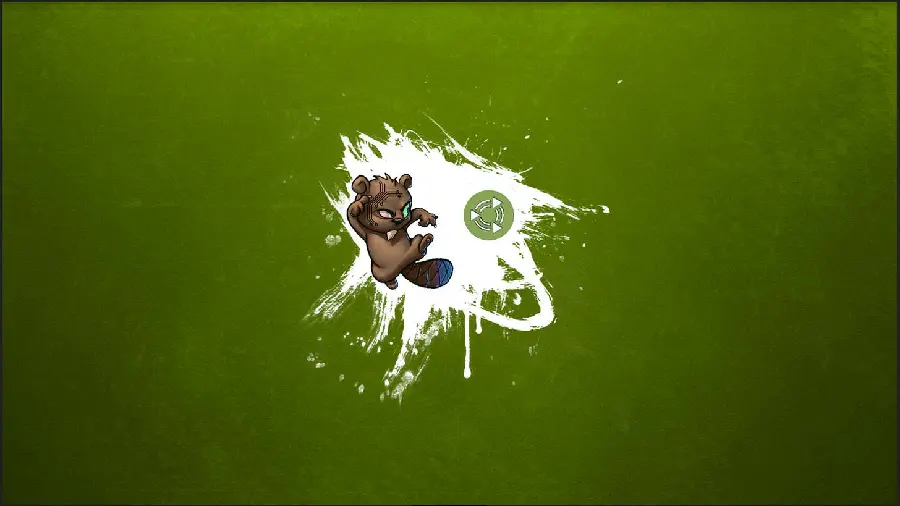 Interesting and special beaver wallpaper for designing and making logos