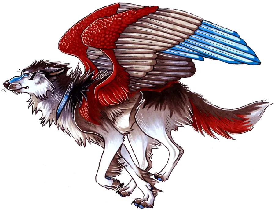 Full download Free with a scary wolf design png