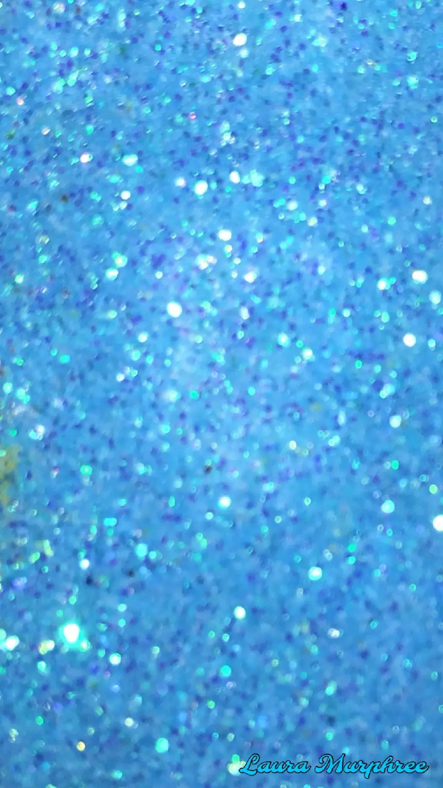 High Quality Transparent Blue Glitter Background