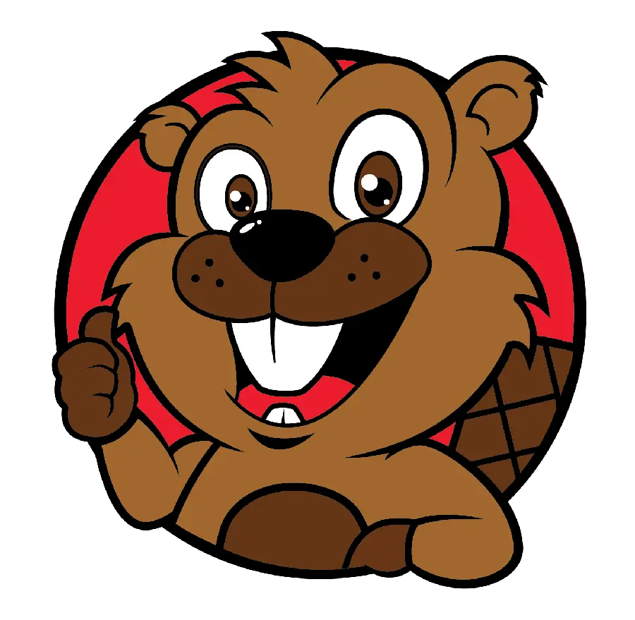 Cool Beaver Background Image for Designing and Making Logos PNG