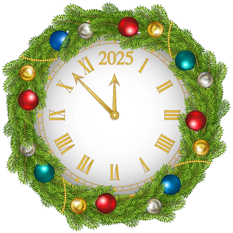 Wallpaper of the number 2025 with a creative design