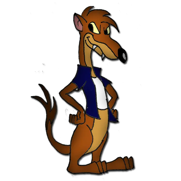 Cartoon Otter PNG Background For Designers