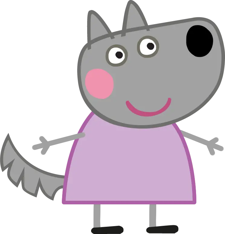 Cool Cartoon Wolf Wallpaper from Beppig Animation Characters