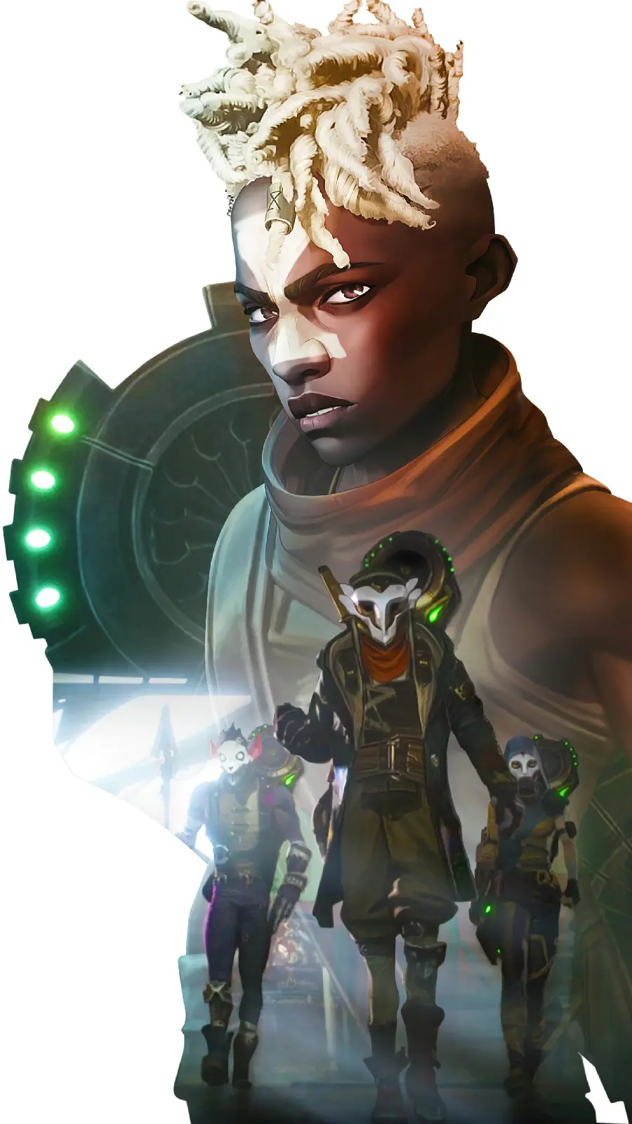 Echo Character Phone Wallpaper by Arkin