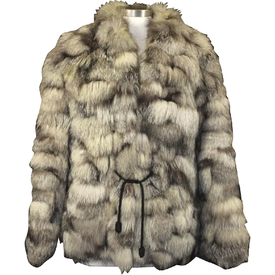 Download quality images of a costume designed with fox skin