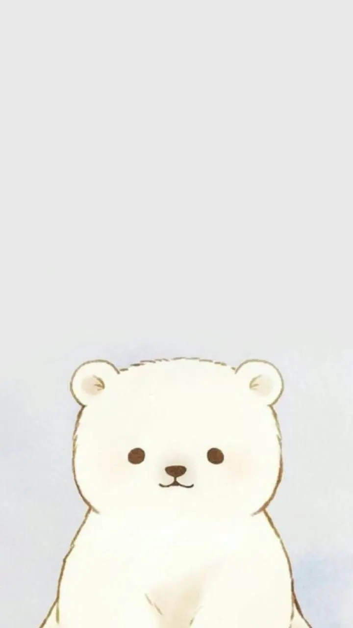 Spectacular Cute Anime Polar Bear Background FULL HD