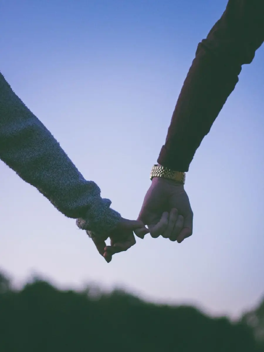 Background A love made of hands tied together like fate tied together