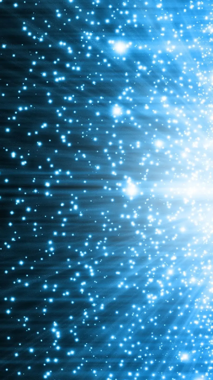 Blue Glitter Background for Samsung Phone