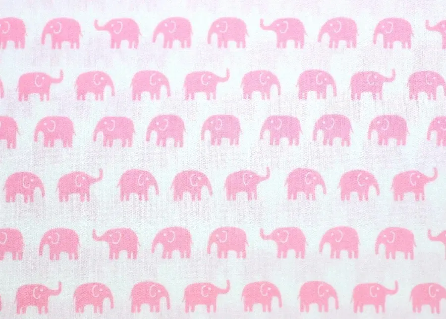 Pink Elephant Photo Suitable for Textured Background