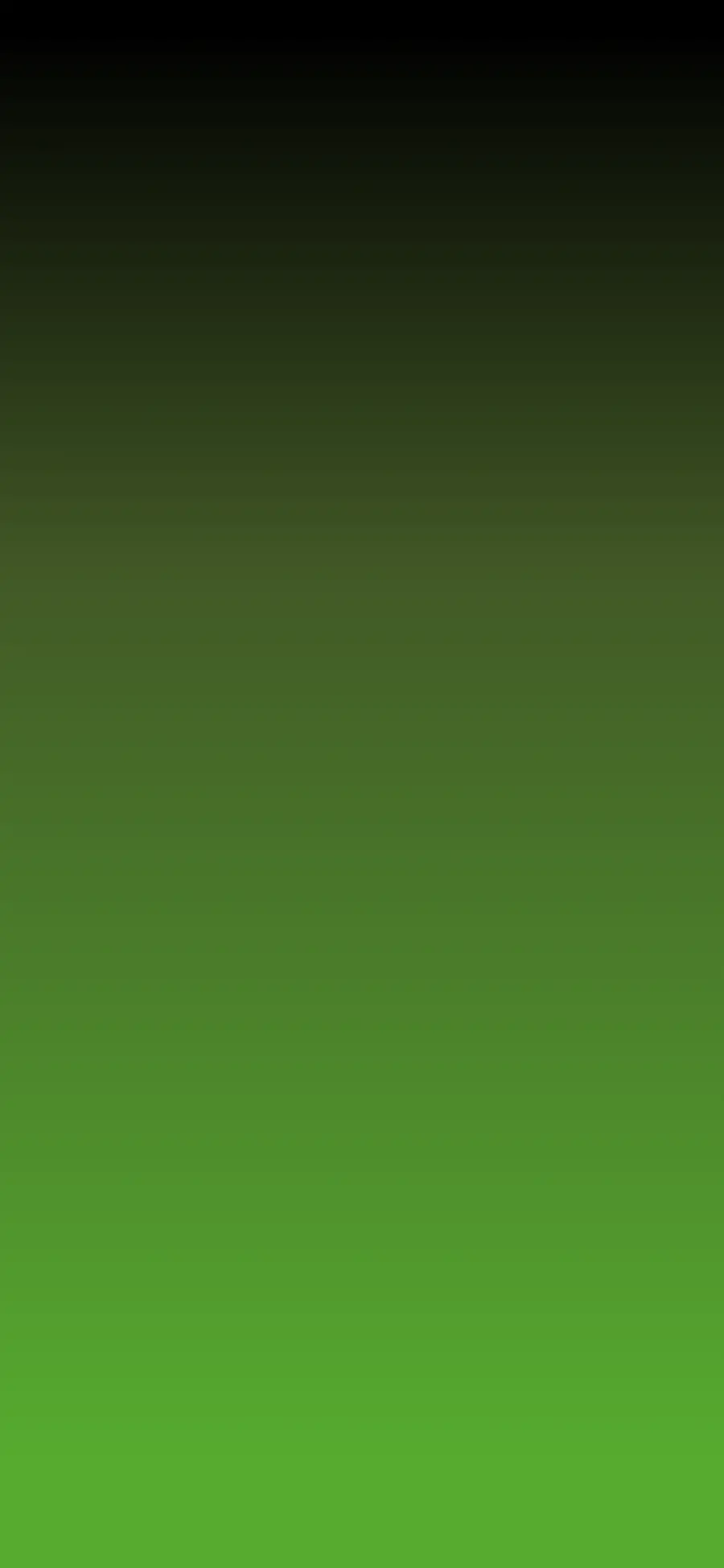 Soft Phosphor Green Gradient Background